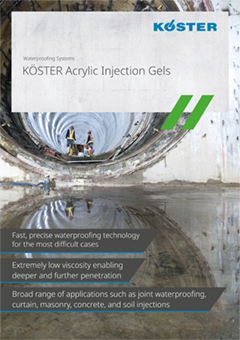 K&Ouml;STER Acrylic Injection Gels