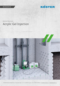 KOESTER Method Statement KOESTER Acrylic Gels