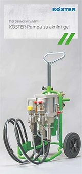 Injection Pump for K&Ouml;STER Acrylate Gels
