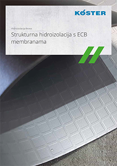 Strukturna hidroizolacija s ECB
membranama