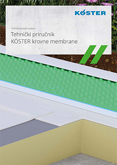 Tehnički priručnik
K&Ouml;STER krovne membrane