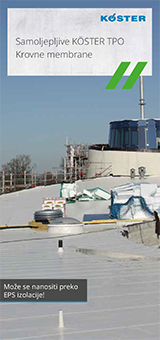 Samoljepljive K&Ouml;STER TPO Krovne membrane